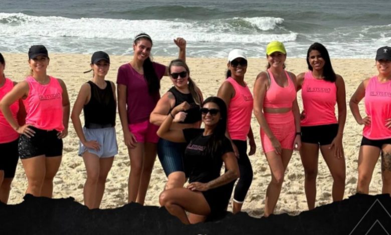 Aulão na praia do Recreio dos Bandeirantes