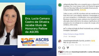 Médica brasileira será destaque em Congresso Internacional de Coloproctologia e fala sobre inovações como neuromodulação e células-tronco