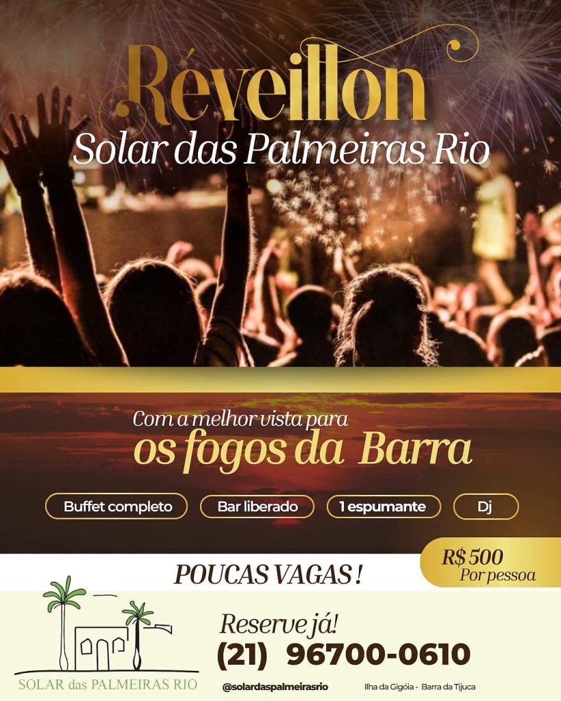 Para que serve contratar um pacote para o Réveillon 2025 no Rio?