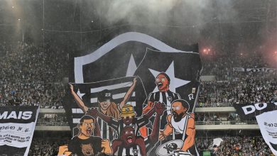 Bandeirão Torcida do Botafogo Estádio Nilton Santos
