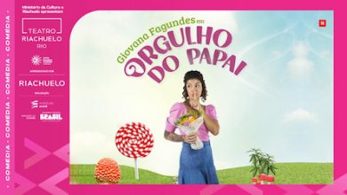 GIOVANA FAGUNDES em ORGULHO DO PAPAI NO TEATRO RIACHUELO - RJ